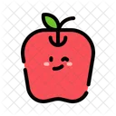 Fresh Apple Fruit Apple Icon