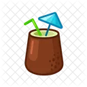 Fresh Coctail Food Meal Icon
