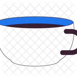 Fresh coffee cup  Icon