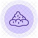Fresh cow dung  Icon