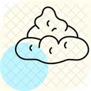 Fresh cow dung  Icon