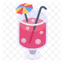 Summer Drink Tropical Drink Fresh Juice Icon