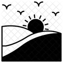 Landscape Fresh Background Icon