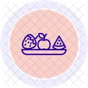 Fresh Produce Line Icon Icon