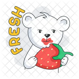Fresh Strawberry  Icon