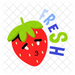 Fresh Strawberry  Icon