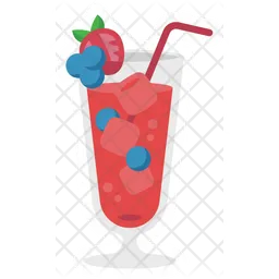 Fresh Strawberry and Grape Drink  Icon