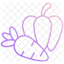 Fresh Vegetables Vegetable Healthy Icon