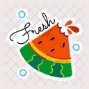 Fresh Watermelon  Icon