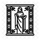 Fresko Kunst Antike Symbol