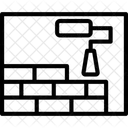 Fresko Wandmalerei Symbol