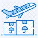 Frete Aereo Logistica Aerea Servicos De Carga Ícone