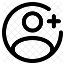Freund einladen  Symbol
