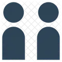 Sozial Freunde Paar Symbol