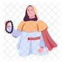 Friar Fantasy Character Fantasy Person Icon