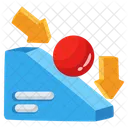 Friction Slope Incline Icon