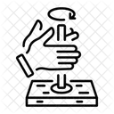 Friction Resistance Force Icon