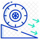 Friction Force  Icon