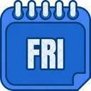 Friday Fry 7 Days Icon