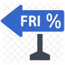 Friday discount  Icon