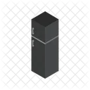 Fridge Isometric Refrigerator Icon
