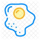 Fried Egg Chicken Icon