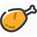 Food And Drink Fried Chicken Food Icon