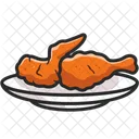 Fried Chicken Food Chicken Icon