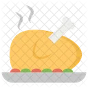 Fried Chicken Fooding Chicken Piece Icon