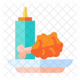 Fried Chicken  Icon