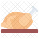 닭 튀김  아이콘