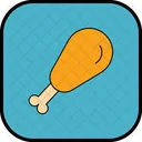 Fried Chicken Icon Icon