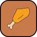 Fried Chicken Icon Icon