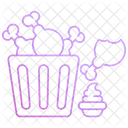 Fried Chicken  Icon