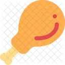 Chicken Crispy Fried Icon