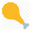 Fried Chicken Crispy Meat Icon