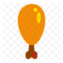 Fried Chicken Delicious Meat Icon