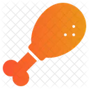 Fried Chicken Chicken Meat Fast Food Icon