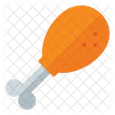 Fried Chicken Chicken Meat Fast Food Icon