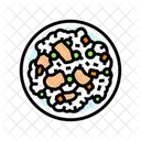 Fried Rice Chicken Icon
