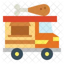 Fried Chicken Truck  Icon