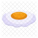 Fried Egg Egg Pan Edible Icon