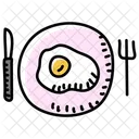 Egg Fried Egg Omelet Icon