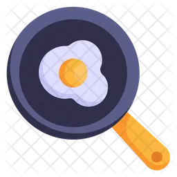 Fried Egg Illustration PNG & SVG Design For T-Shirts