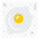 Fried Egg Cooked Egg Omelette Icon