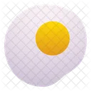 Fried Egg Breakfast Food Icon