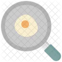 Fried Egg Pan Kitchen Icon