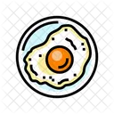 Fried Egg Chicken Icon