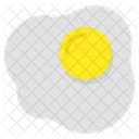 Fried Egg Breakfast Food Icon