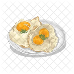 Fried egg  Icon